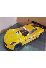 DELTA PLASTIK USA DP8503/2WDM CORVETTE CR7 1/7 SCALE BODY: CLEAR