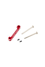 ARRMA ARA330659 FRONT UPPER SUSPENSION MOUNT CNC ALUMINUM RED