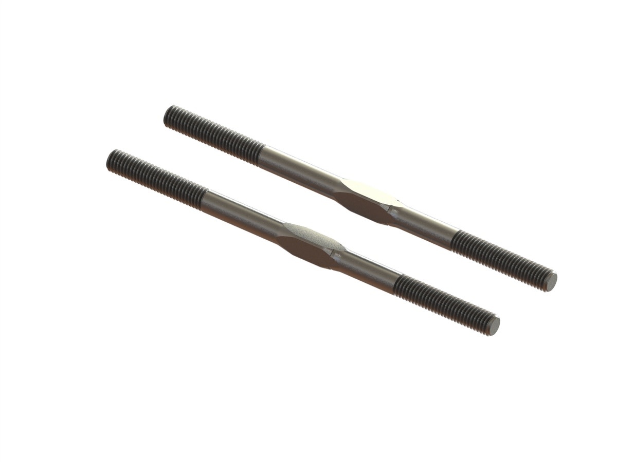 ARA330662 STEEL TURNBUCKLE M5X95MM SILVER (2)