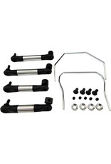 HOT RACING HRASLF311E FRONT & REAR SWAY BAR KIT FOR TRAXXAS SLASH 4X4