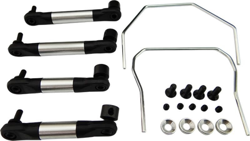 HRASLF311E FRONT & REAR SWAY BAR KIT FOR TRAXXAS SLASH 4X4