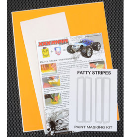 XXX MAIN RACING XXXM022L FATTY STRIPES PAINT MASK