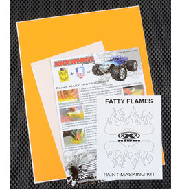 XXX MAIN RACING XXXM021L FATTY FLAMES PAINT MASK