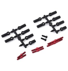 MST MXS-210595R RMX 2.0 TURNBUCKLE SHAFT SET (RED)