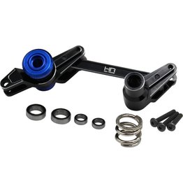 HOT RACING HRAMXX48M01 ALUMINUM SERVO SAVER BELLCRANK STEERING FOR TRAXXAS MAXX