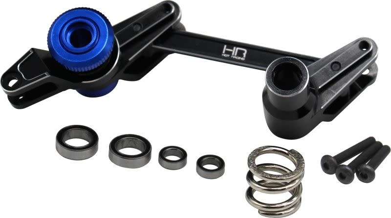 HRAMXX48M01 ALUMINUM SERVO SAVER BELLCRANK STEERING FOR TRAXXAS MAXX