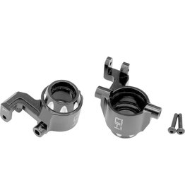 HOT RACING HRAMXX2101 ALUMINUM STEERING BLOCKS FOR TRAXXAS MAXX