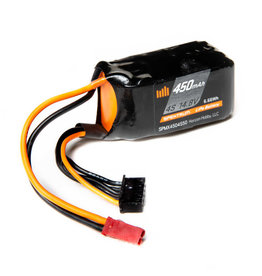 SPEKTRUM SPMX4504S50 4S LIPO 14.8V 450MAH 50C BATTERY: JST