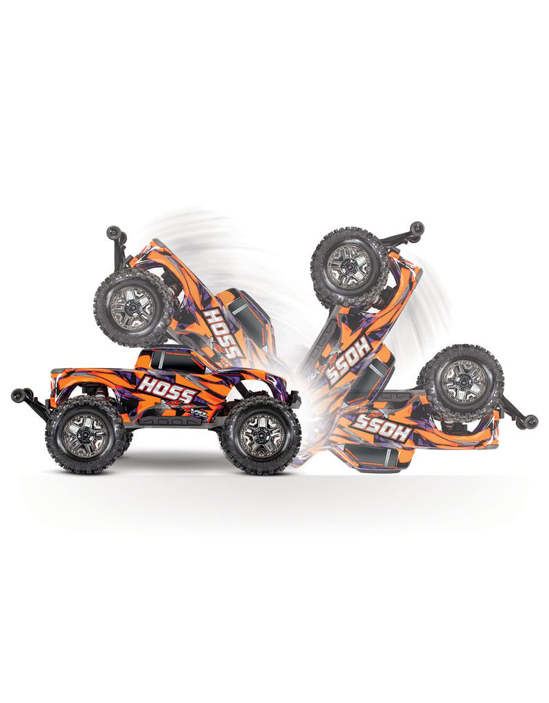 TRAXXAS TRA90076-4-ORNG HOSS 4X4 VXL 3S: ORANGE