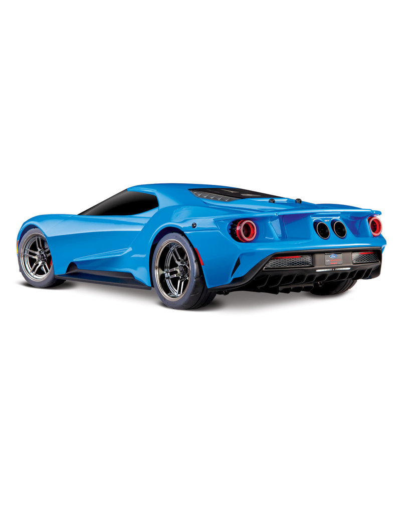 TRAXXAS TRA83056-4_BLUEX FORD GT®: 1/10 SCALE AWD SUPERCAR WITH TQI TRAXXAS LINK ENABLED 2.4GHZ RADIO SYSTEM & TRAXXAS STABILITY MANAGEMENT (TSM)
