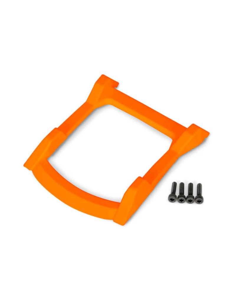 TRAXXAS TRA6728T SKID PLATE, ROOF (BODY) (ORANGE)/ 3X12 CS (4)