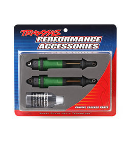 TRAXXAS TRA7462G SHOCKS, GTR XX-LONG GREEN-ANODIZED, PTFE-COATED BODIES WITH TIN SHAFTS (FULLY ASSEMBLED, WITHOUT SPRINGS) (2)