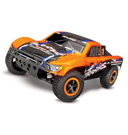 TRAXXAS TRA68086-4-ORNG SLASH 4X4: 1/10 SCALE 4WD ELECTRIC SHORT COURSE TRUCK WITH TQI TRAXXAS LINK ENABLED 2.4GHZ RADIO SYSTEM & TRAXXAS STABILITY MANAGEMENT (TSM)