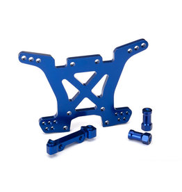 TRAXXAS TRA6838X SHOCK TOWER, REAR, 7075-T6 ALUMINUM (BLUE-ANODIZED)