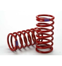 TRAXXAS TRA5445 SPRING, SHOCK (RED) (GTR) (6.4 RATE PURPLE) (1 PAIR)