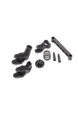 TRAXXAS TRA8946 MAXX STEERING BELLCRANKS, BELLCRANK SUPPORT, SERVO SAVER WITH SPRING AND DRAG LINK