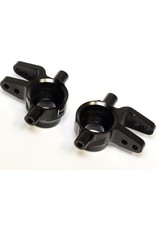 HOT RACING HRASLF2101 ALUMINUM STEERING KNUCKLES FOR TRAXXAS SLASH 4X4
