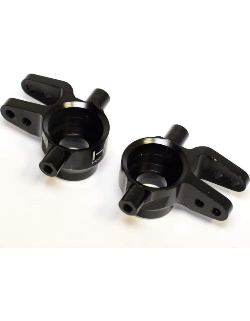 HOT RACING HRASLF2101 ALUMINUM STEERING KNUCKLES FOR TRAXXAS SLASH 4X4