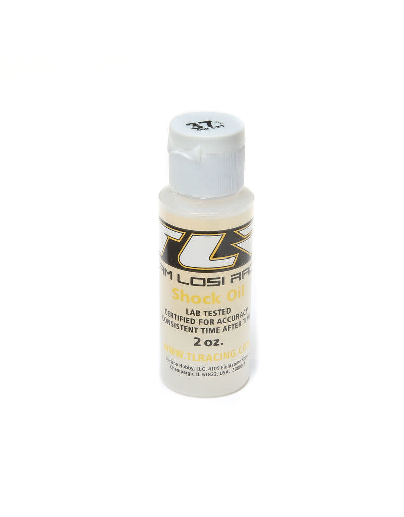 TLR TLR74009 SILICONE SHOCK OIL, 37.5WT, 468CST, 2OZ