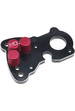 HOT RACING HRAERVT1802 ALUMINUM HEAT SINK MOTOR PLATE FOR TRAXXAS E-REVO 2.0