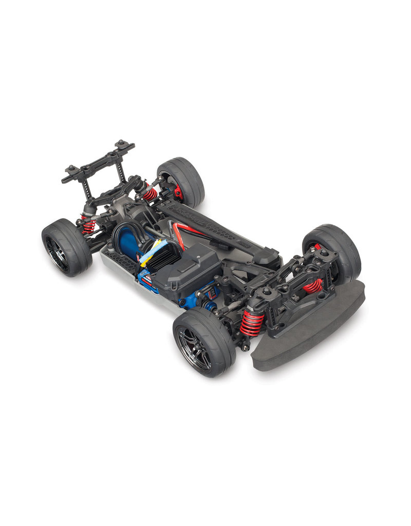 TRAXXAS TRA83076-4 4-TEC 2.0 VXL: 1/10 SCALE AWD CHASSIS WITH TQI TRAXXAS LINK ENABLED 2.4GHZ RADIO SYSTEM & TRAXXAS STABILITY MANAGEMENT (TSM)
