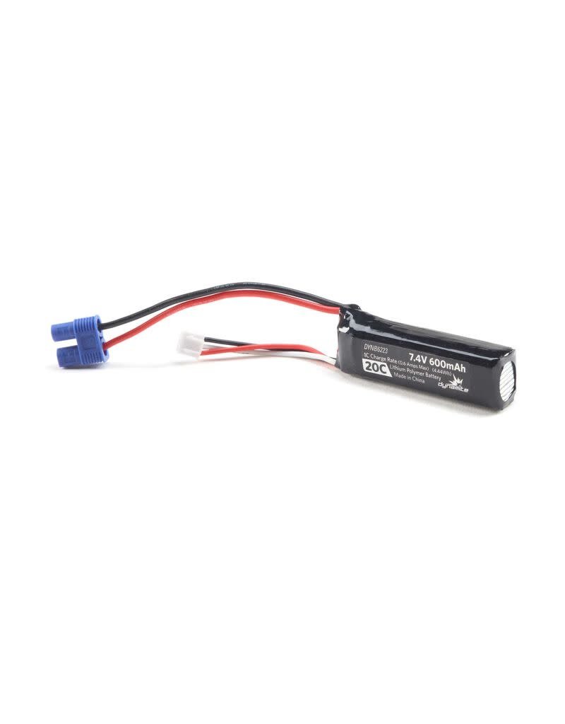 PROBOAT DYNB6223 2S LIPO 7.4V 600MAH 20C BATTERY: EC3