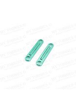 STUPID RC STP1131GREEN ARRMA INFRACTION ROOF RAIL PLATES FOR ROLL CAGE ALUMINUM: GREEN