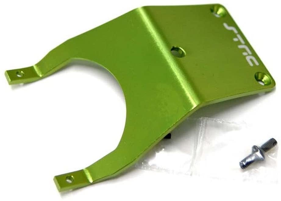 SPTST3623FG ALUMINUM FRONT SKID PLATE FOR TRAXXAS STAMPEDE 2WD: GREEN
