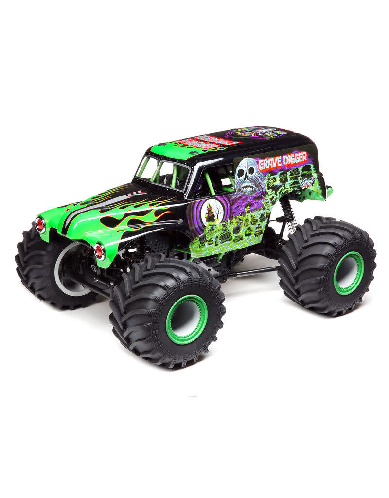 LOSI LOS04021T1 LMT:4WD SOLID AXLE MONSTER TRUCK, GRAVE DIGGER:RTR