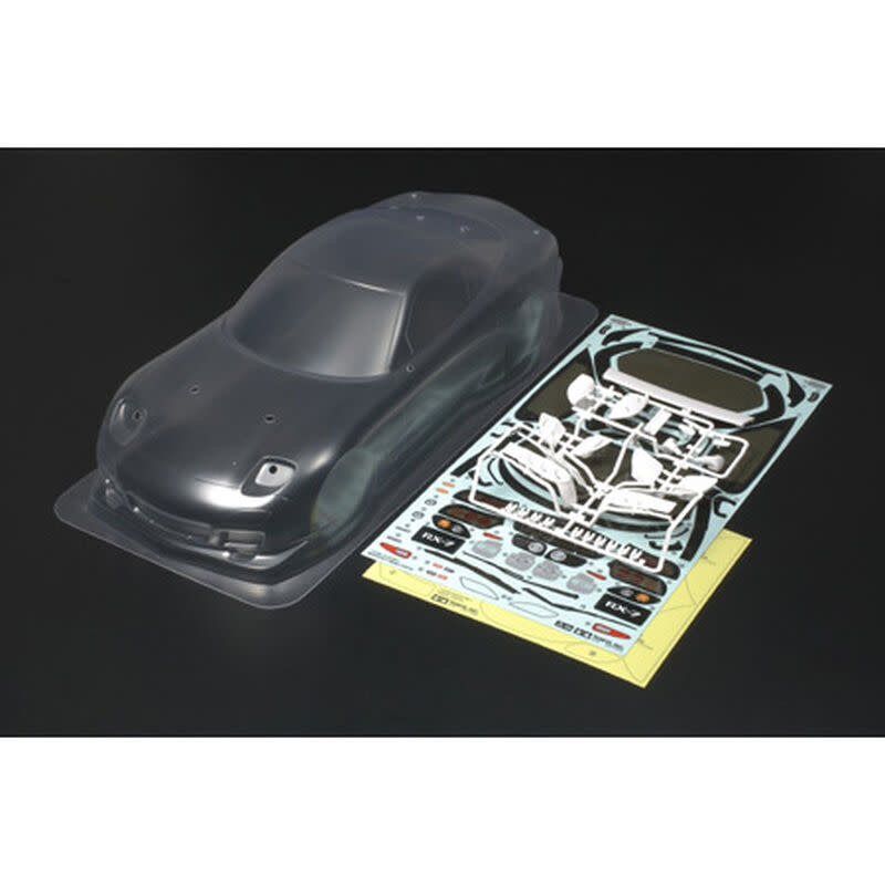 TAM51270 MAZDA RX-7 CLEAR BODY PARTS SET