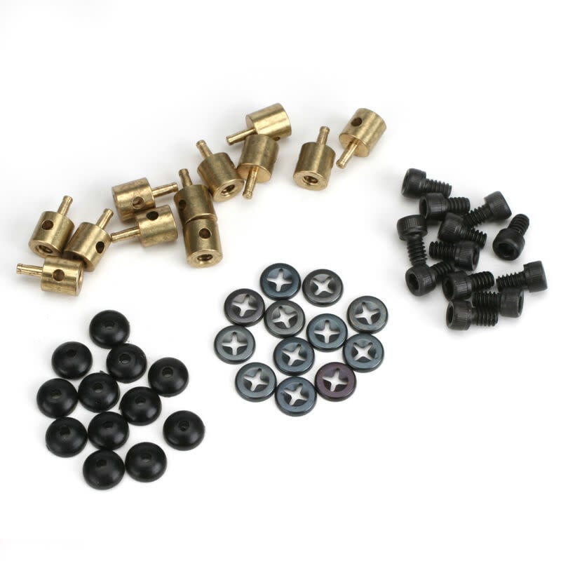 DUB605 E/Z CONNECTORS W/ RE-USABLE NYLON SNAP -ON OR PERMANENT MOUNT PUSH-NUT