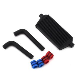 SIDEWAYS RC SDW-FULLINTKIT-S-BK SCALE DRIFT FULL INTERCOOLER KIT (BLACK) (SMALL)