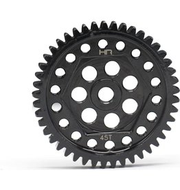 HOT RACING HRASTRXF45M08 32P 45T STEEL SPUR GEAR FOR TRAXXAS TRX4