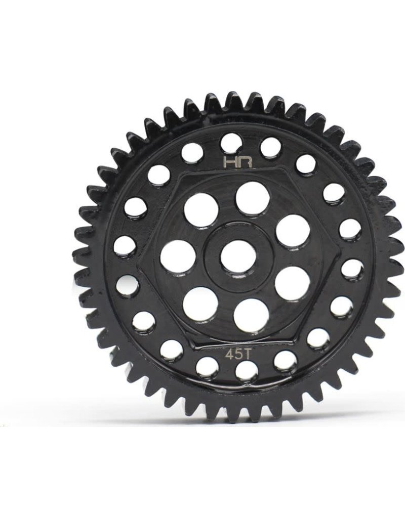 HOT RACING HRASTRXF45M08 32P 45T STEEL SPUR GEAR FOR TRAXXAS TRX4