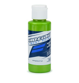 PROLINE RACING PRO632702 RC BODY AIRBRUSH PAINT 2OZ: PEARL LIME GREEN