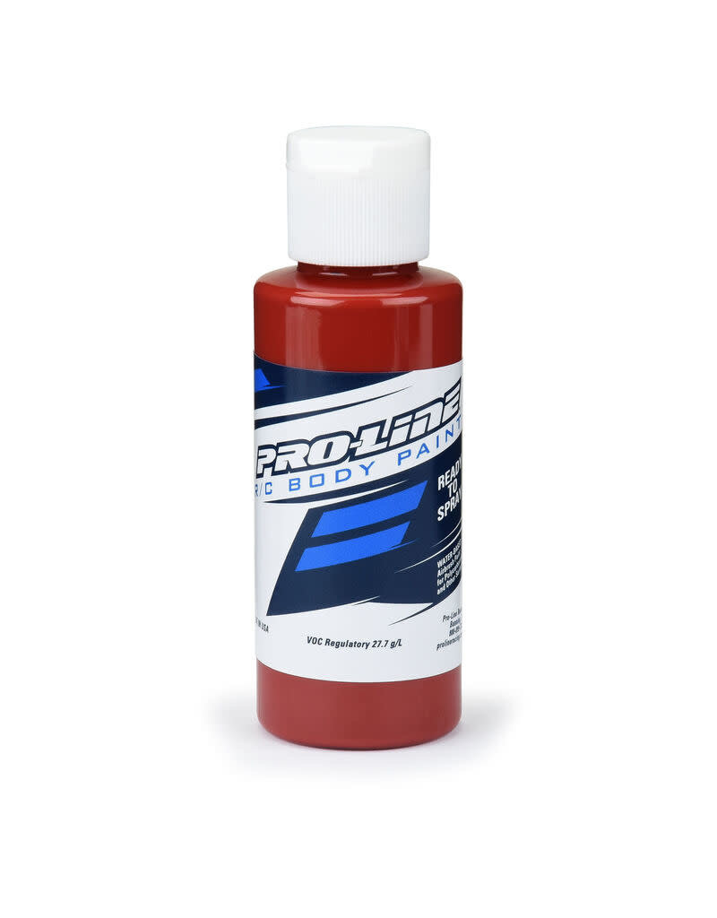 PROLINE RACING PRO632514 RC BODY AIRBRUSH PAINT 2OZ: MARS RED OXIDE