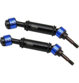 HOT RACING HRASVXS288RC06 CV SPLINED AXLE DRIVE SHAFTS: FOR 1/16 TRAXXAS REVO VXL