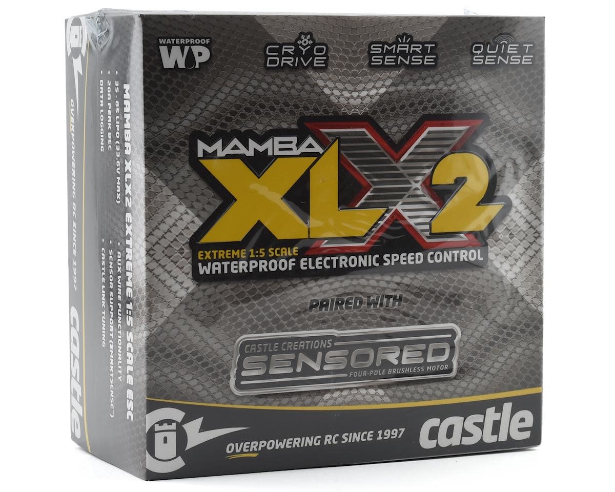 カビゴン CSE010-0167-01 MAMBA XLX 2 1/5 SCALE ESC COMBO 2028 800KV