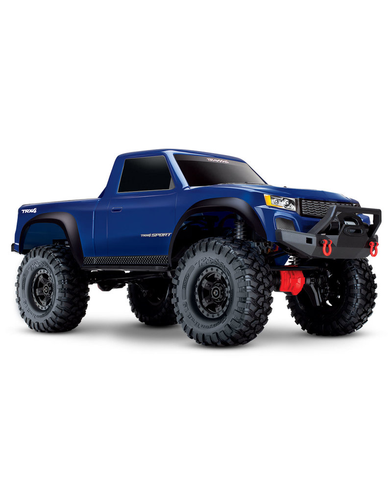 TRAXXAS TRA82024-4 TRX-4 SPORT 4WD ELECTRIC TRUCK WITH TQ 2.4GHZ RADIO SYSTEM: BLUE