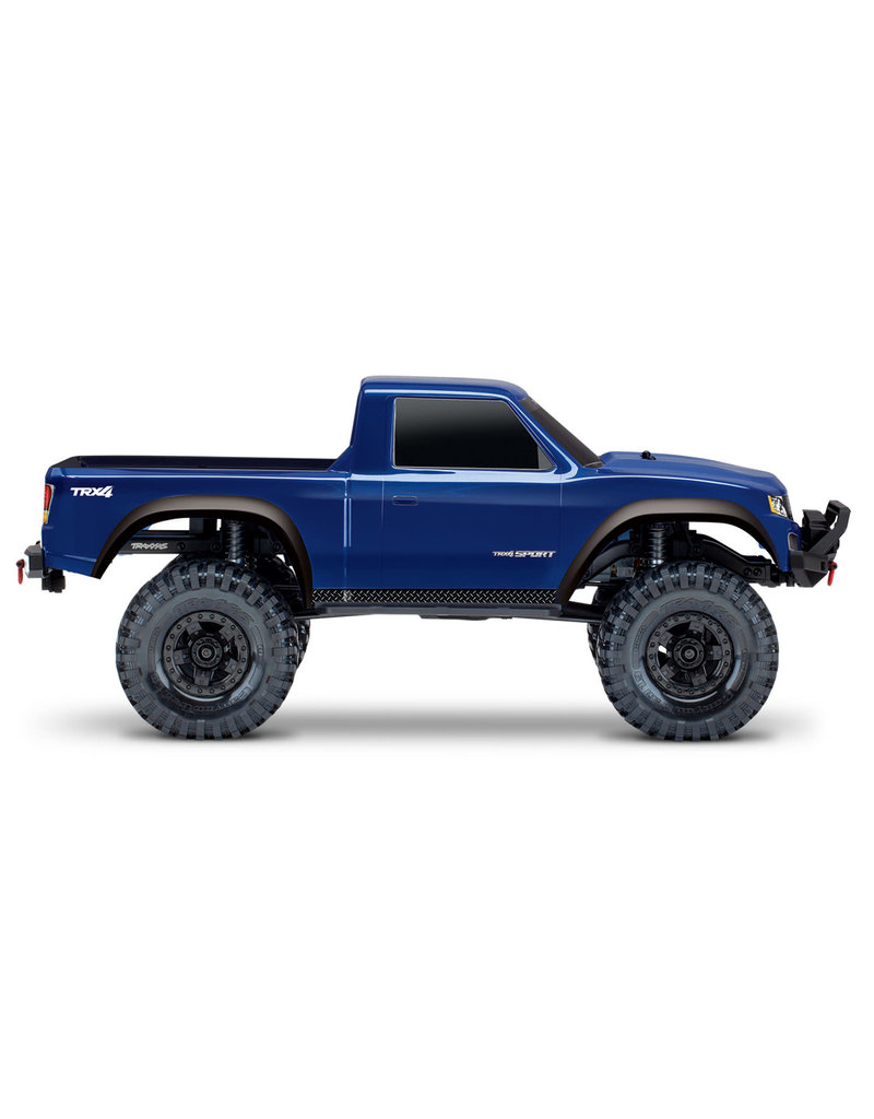 TRAXXAS TRA82024-4 TRX-4 SPORT 4WD ELECTRIC TRUCK WITH TQ 2.4GHZ RADIO SYSTEM: BLUE