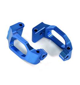 TRAXXAS TRA8932X CASTER BLOCKS (C-HUBS), 6061-T6 ALUMINUM (BLUE-ANODIZED), LEFT & RIGHT/ 4X22MM PIN (4)/ 3X6MM BCS (4)/ RETAINERS (4)