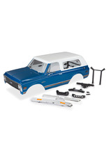 TRAXXAS TRA9111X BODY, CHEVROLET BLAZER (1972), COMPLETE (BLUE) (INCLUDES GRILLE, SIDE MIRRORS, DOOR HANDLES, WINDSHIELD WIPERS, FRONT & REAR BUMPERS, DECALS)