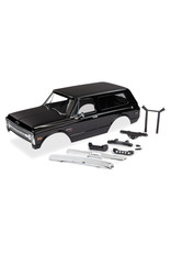 TRAXXAS TRA9112X BODY, CHEVROLET BLAZER (1969), COMPLETE (BLACK) (INCLUDES GRILL, SIDE MIRRORS, DOOR HANDLES, WINDSHIELD WIPERS, FRONT & REAR BUMPERS, DECALS)