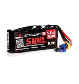 DYNAMITE DYNB2443 SPEEDPACK2 6V 5100MAH 5 CELL NIMH FLAT RXPK