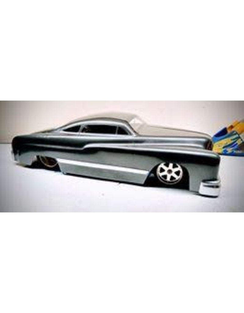 DELTA PLASTIK USA DP0409/2 MERCURY 1/10 SCALE BODY: CLEAR