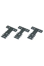 KYOSHO KYOMZW403 CARBON FIBER REAR SUSPENSION PLATE SET FOR MR-03/04 (MM/LM): SOFT, MEDIUM, HARD