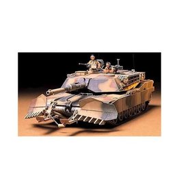 TAMIYA TAM35158 1/35 US M1A1 W/MINE PLOW PLASTIC MODEL KIT