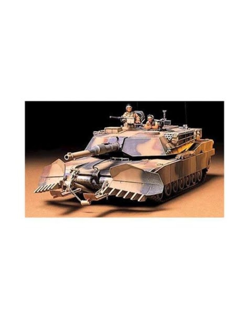 TAMIYA TAM35158 1/35 US M1A1 W/MINE PLOW PLASTIC MODEL KIT