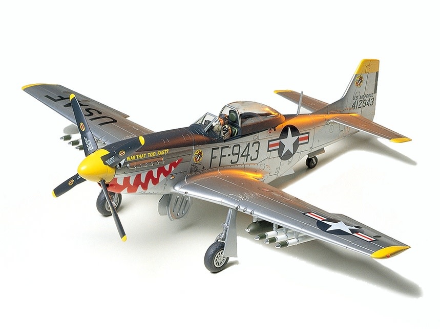 TAM61044 1/48 F-51D MUSTANG KOREAN WAR PLASTIC MODEL KIT