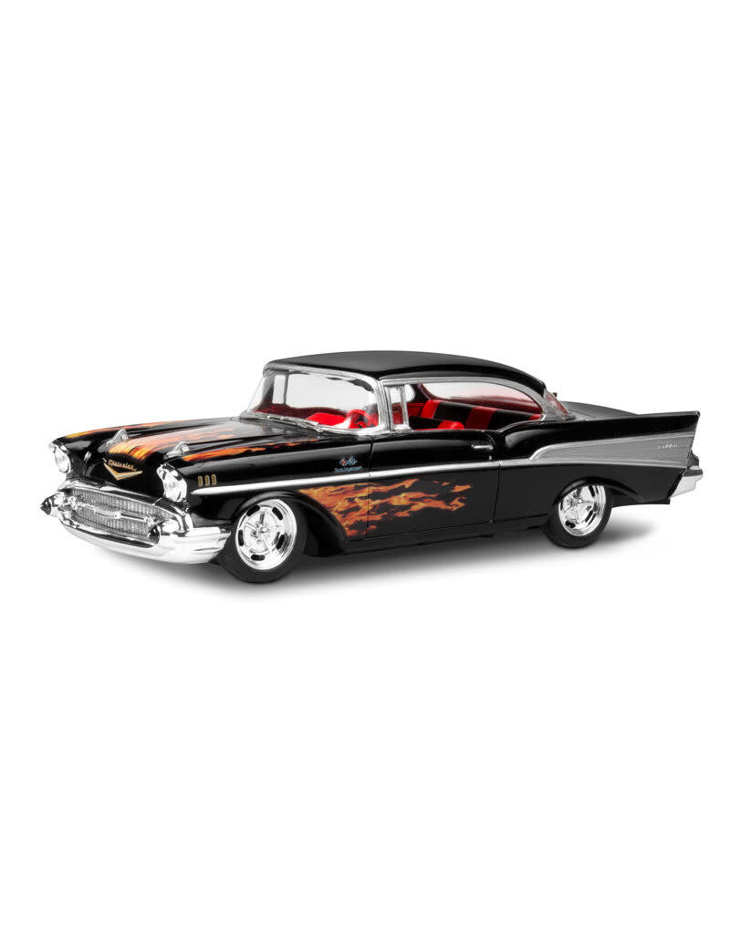 REVELL RMX851529 1/25 1957 CHEVY BEL AIR SNAP PLASTIC MODEL KIT